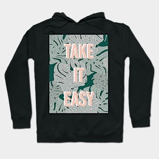 Take It Easy Tropical Leaf Hoodie